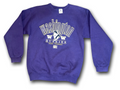 Vintage 90s University of Washington Huskies Purple Crewneck - Youth XL Fits Men M