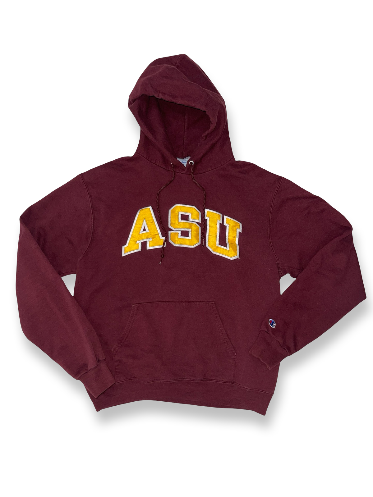 Vintage Arizona State University Hoodie Red Y2K ASU Champion Sweatshirt Men’s Medium