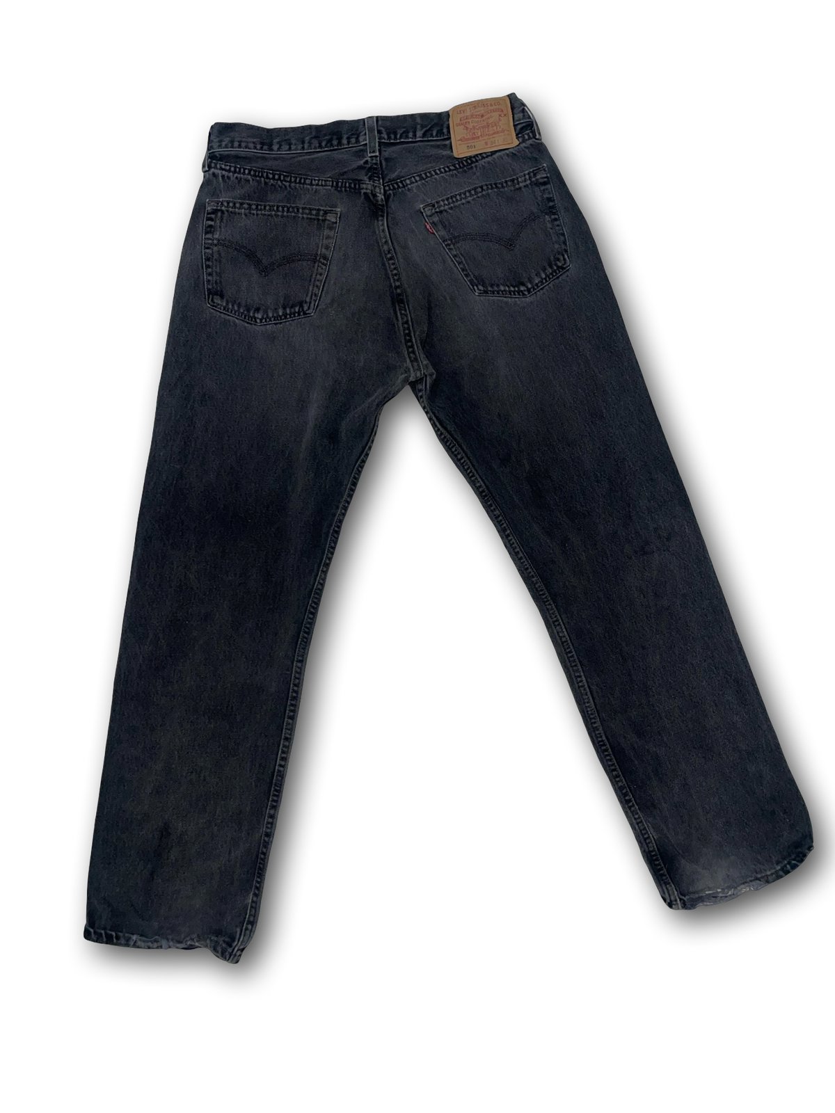 Vintage 90’s Levi’s 501-0660 Black Jeans Made USA Button Fly Men’s 34x30