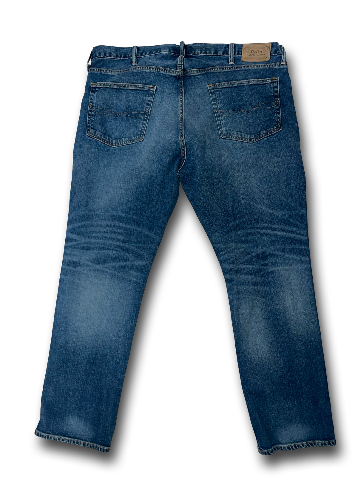 Polo Ralph Lauren Blue Denim Jeans Classic Dark Wash Blue Men’s 42B x 32