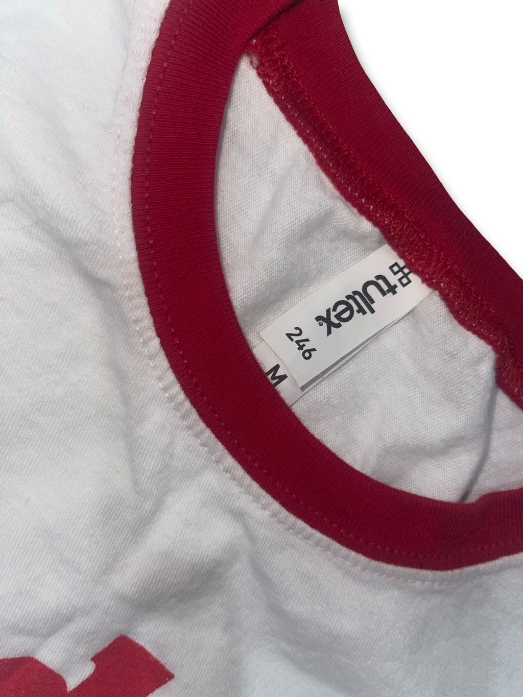 Vintage Diet Coke Lime Misprint Ringer T-Shirt Red White Men’s Medium