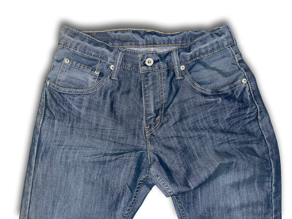 Levis 527 Jeans Y2K Bootcut Flap Pocket Blue Denim Cowboy Men’s Size 30x30