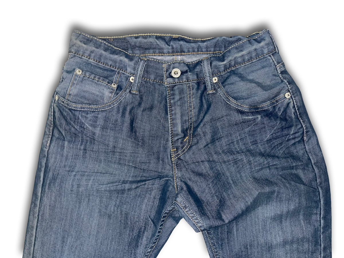 Levis 527 Jeans Y2K Bootcut Flap Pocket Blue Denim Cowboy Men’s Size 30x30