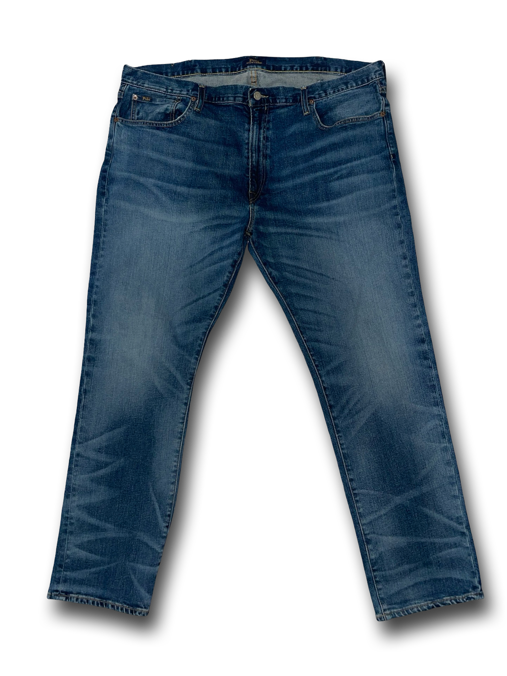 Polo Ralph Lauren Blue Denim Jeans Classic Dark Wash Blue Men’s 42B x 32