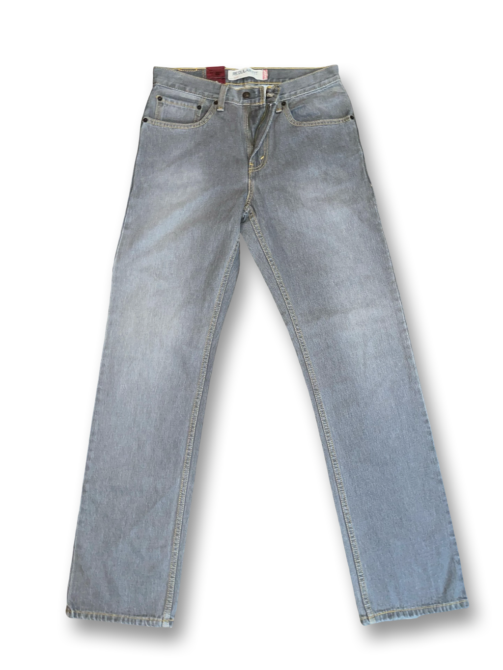 Vintage Y2K Levi's 505 Gray Wash Jeans - NEW 100% Cotton Size 31x34