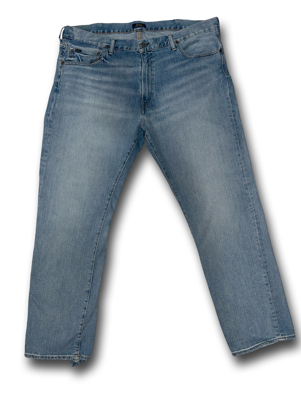Polo Ralph Lauren Blue Denim Jeans Classic Light Wash Blue Men’s 42B x 32
