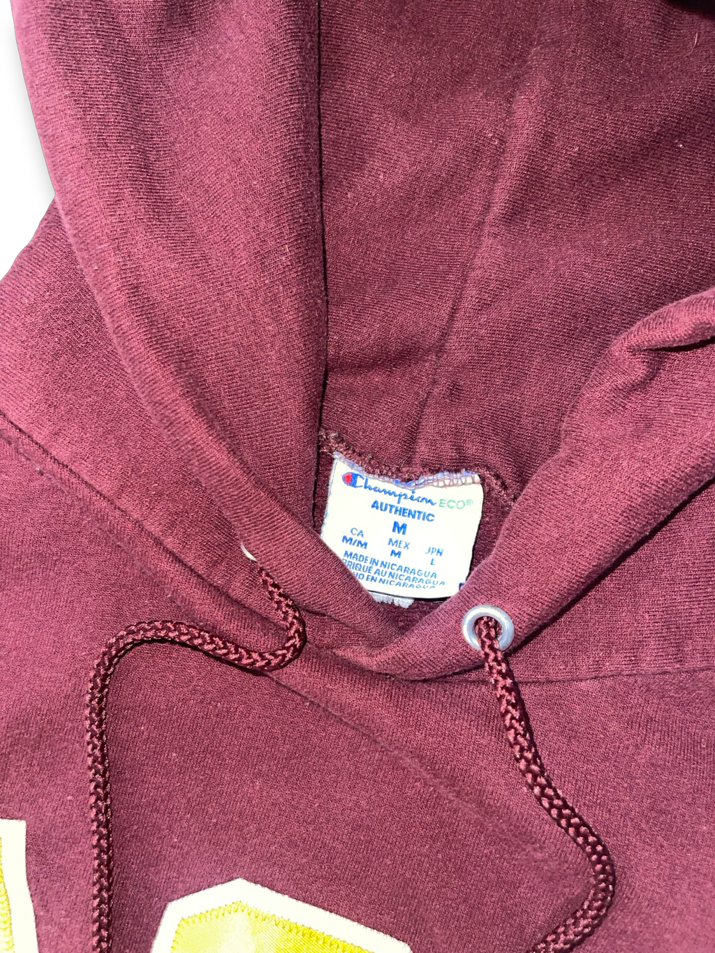Vintage Arizona State University Hoodie Red Y2K ASU Champion Sweatshirt Men’s Medium