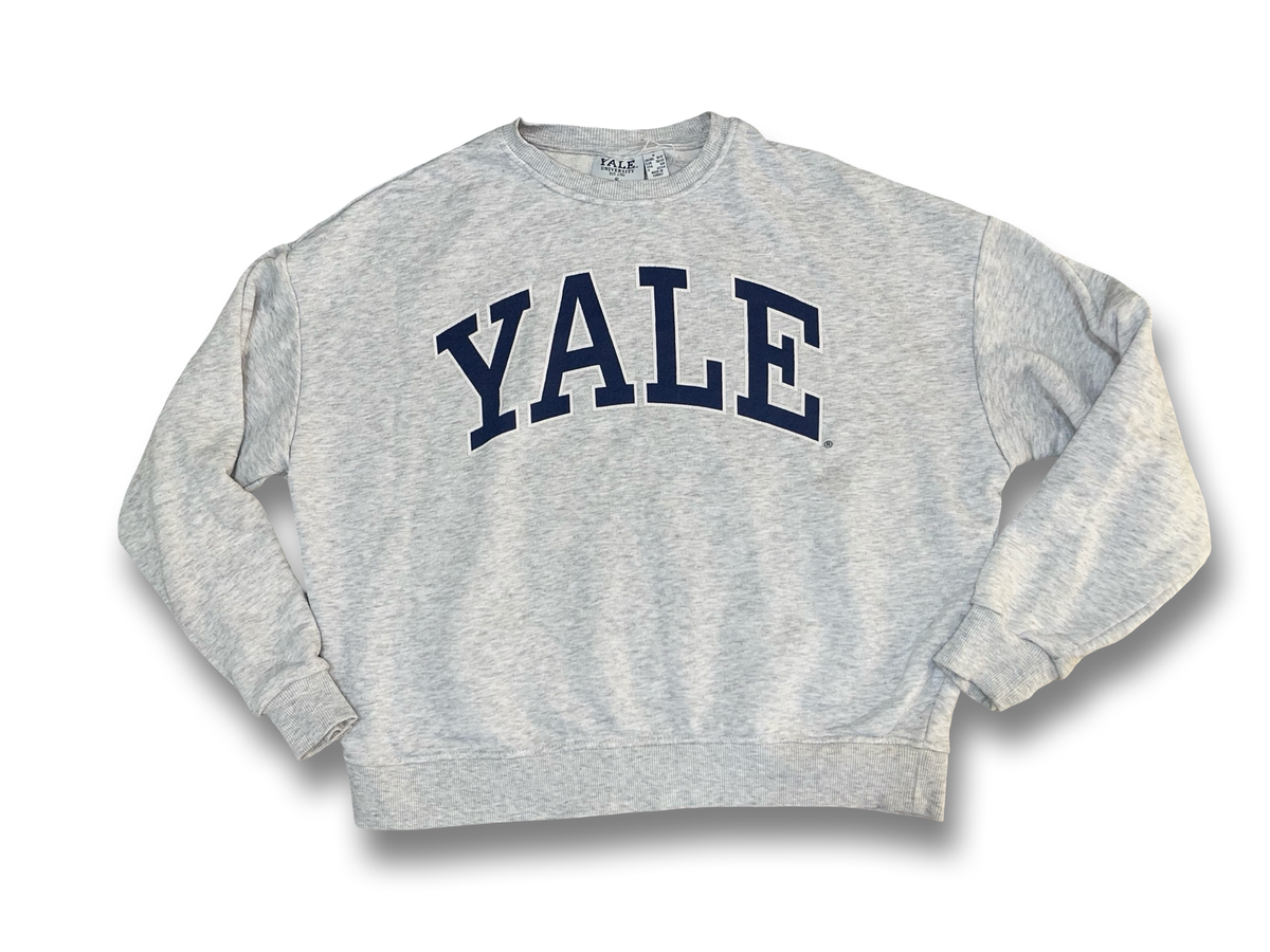 Yale University Crewneck Sweatshirt Oversize Woman’s Small
