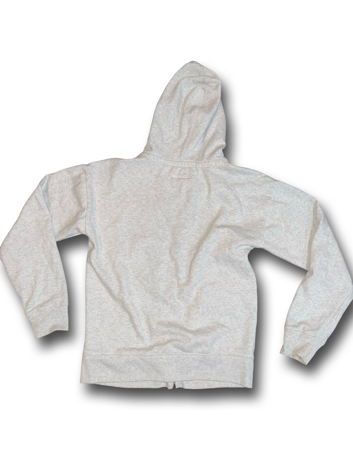Vintage Y2K Aeropostale Grey Zip-Up Hoodie Men Size Small